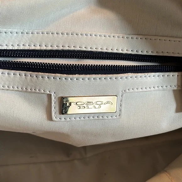 Tosca Blu white leather purse - Picture 5 of 6